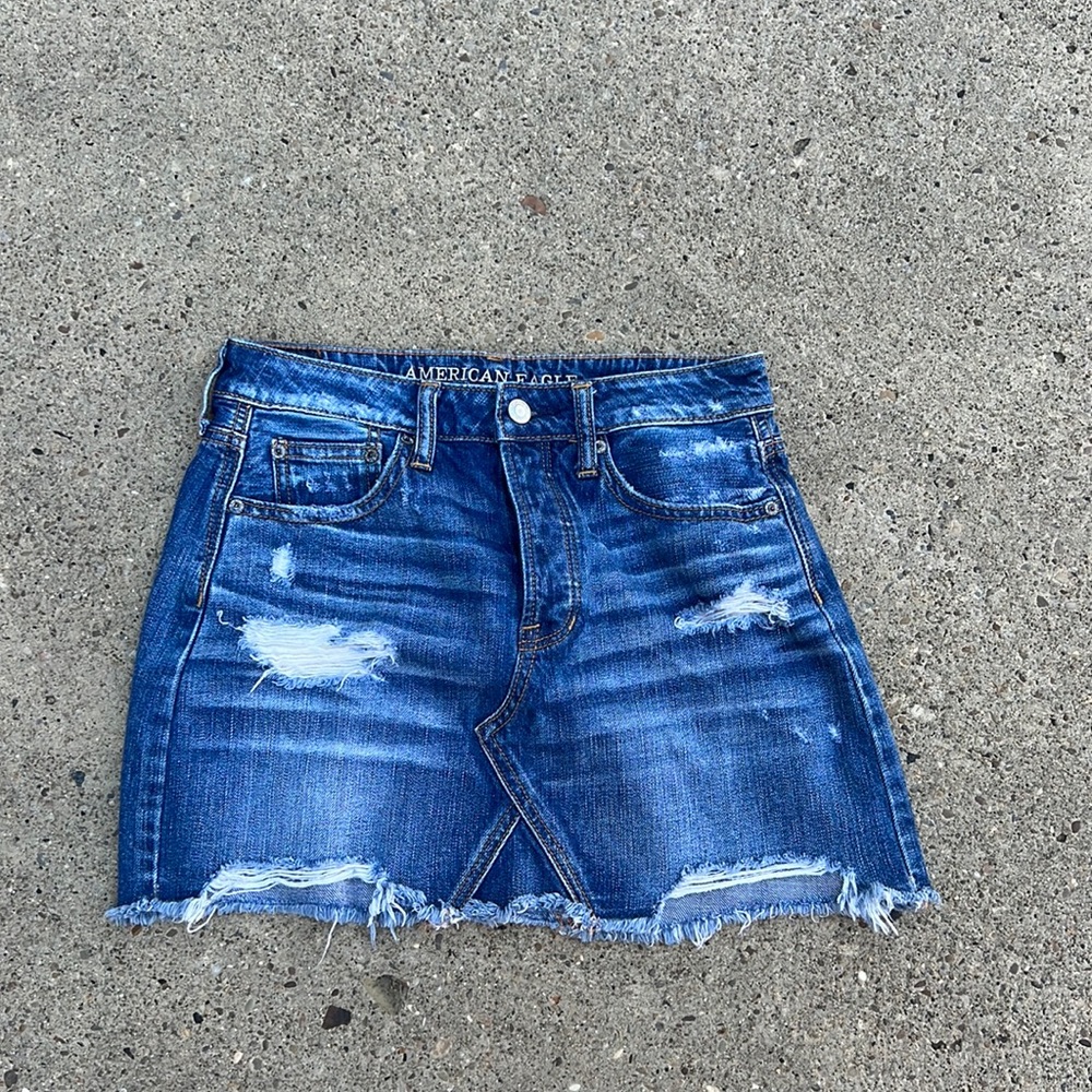 AE jean skirt